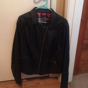 Black Torrid “leather” jacket